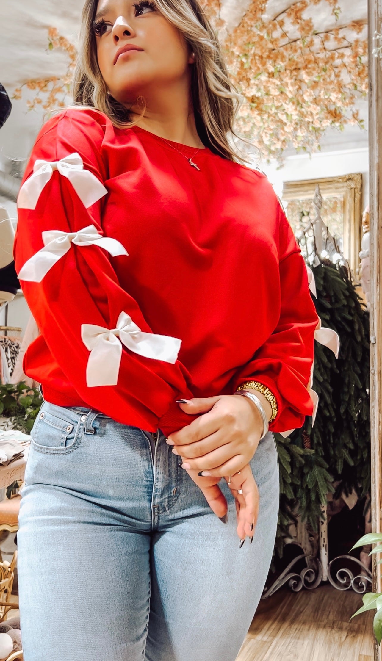 Bow Crewneck