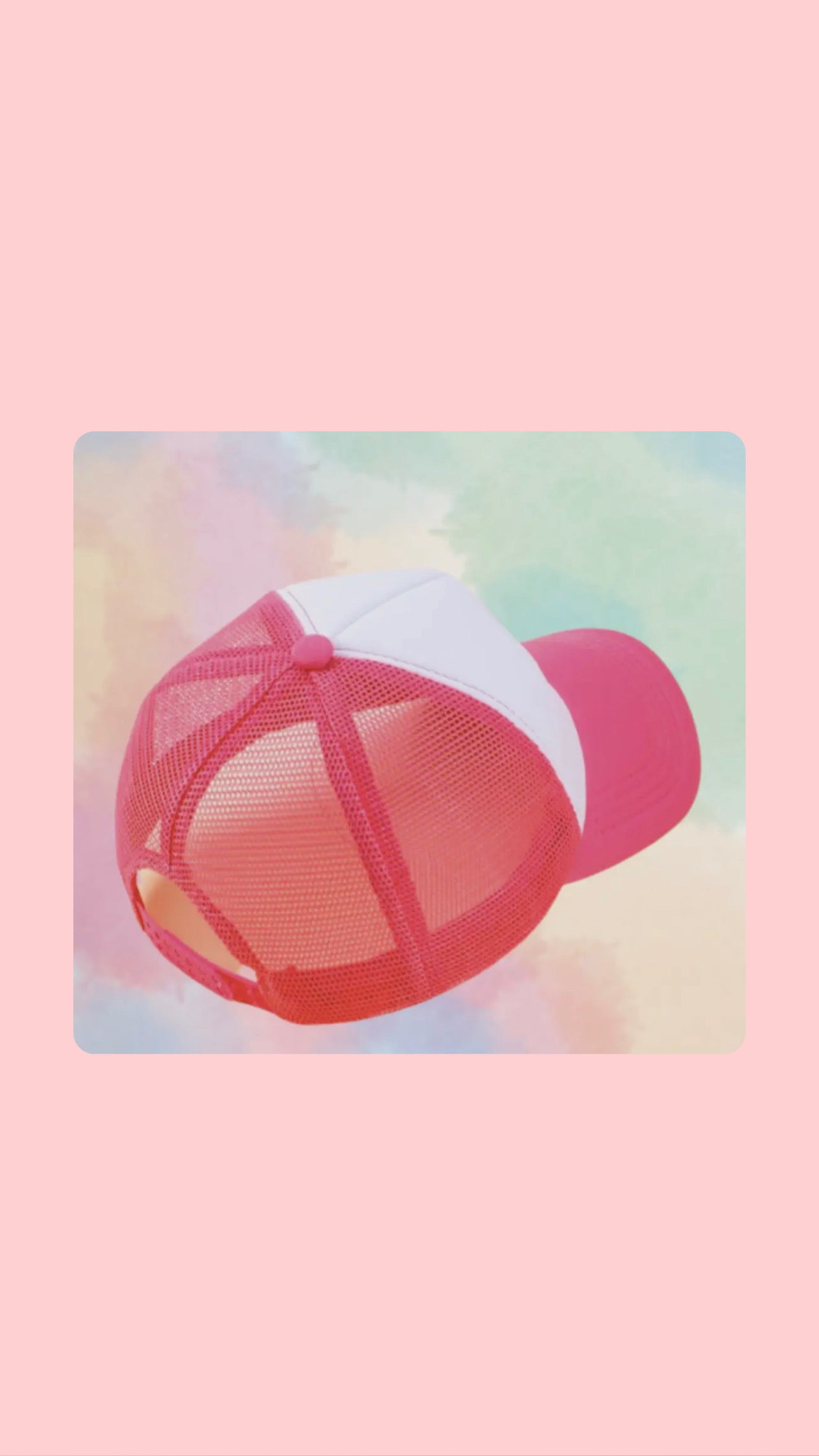 Pink Trucker Hat - Have A Good Day