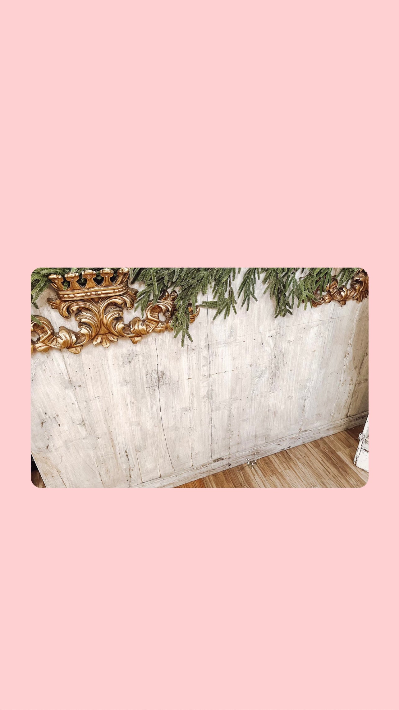 Norfolk Pine Garland Real Touch - 6ft