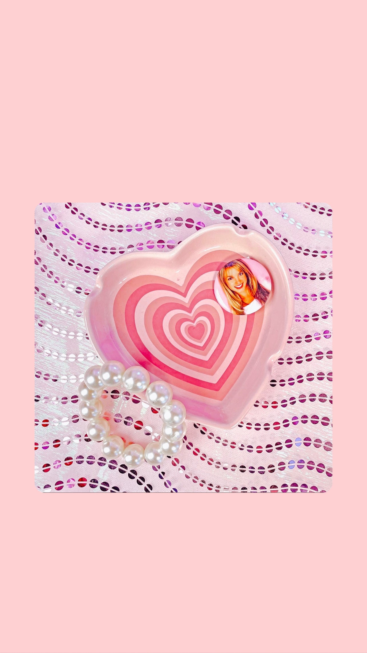 Hearts Forever Ash Tray