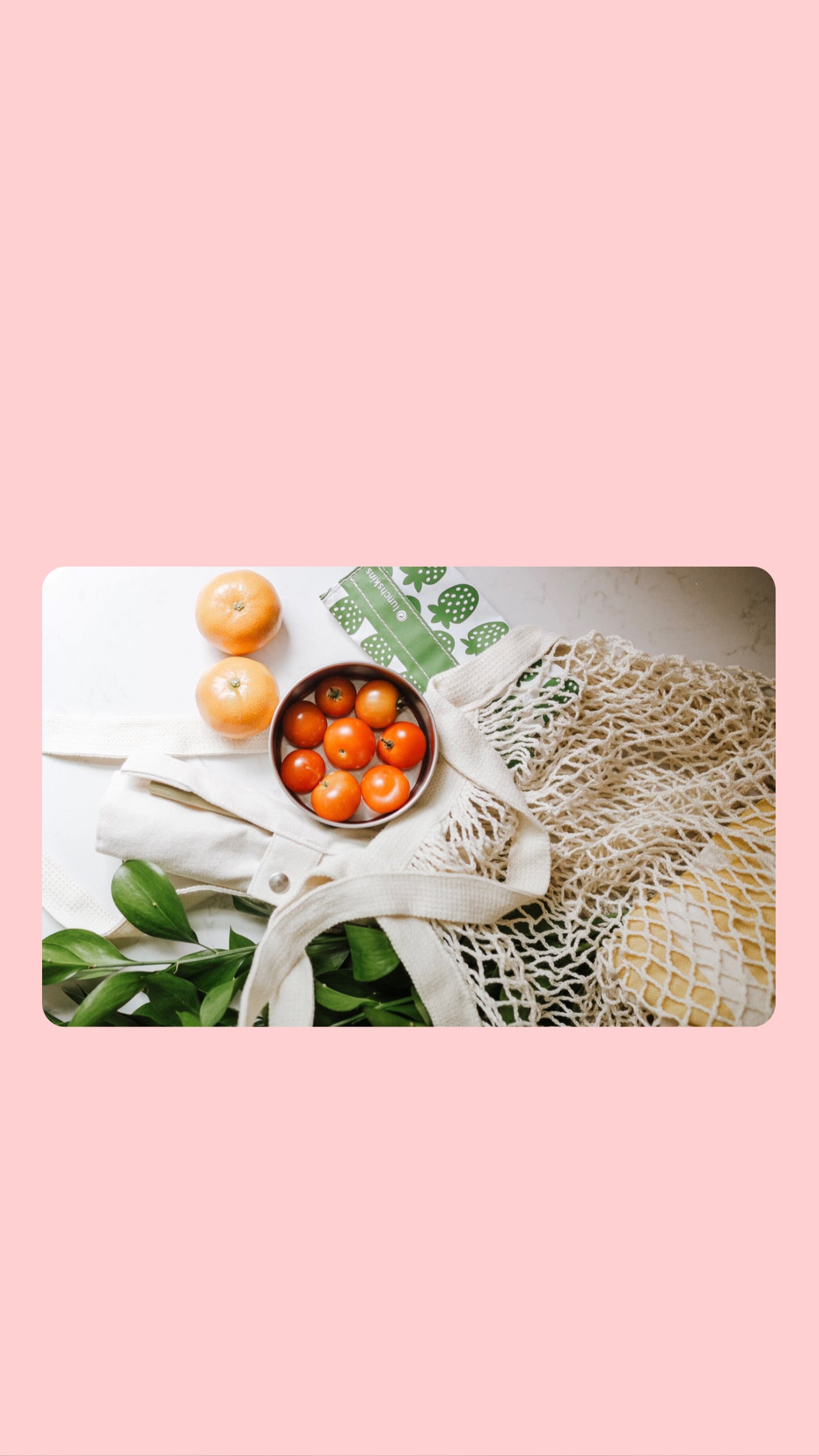 Organic Cotton String Bag