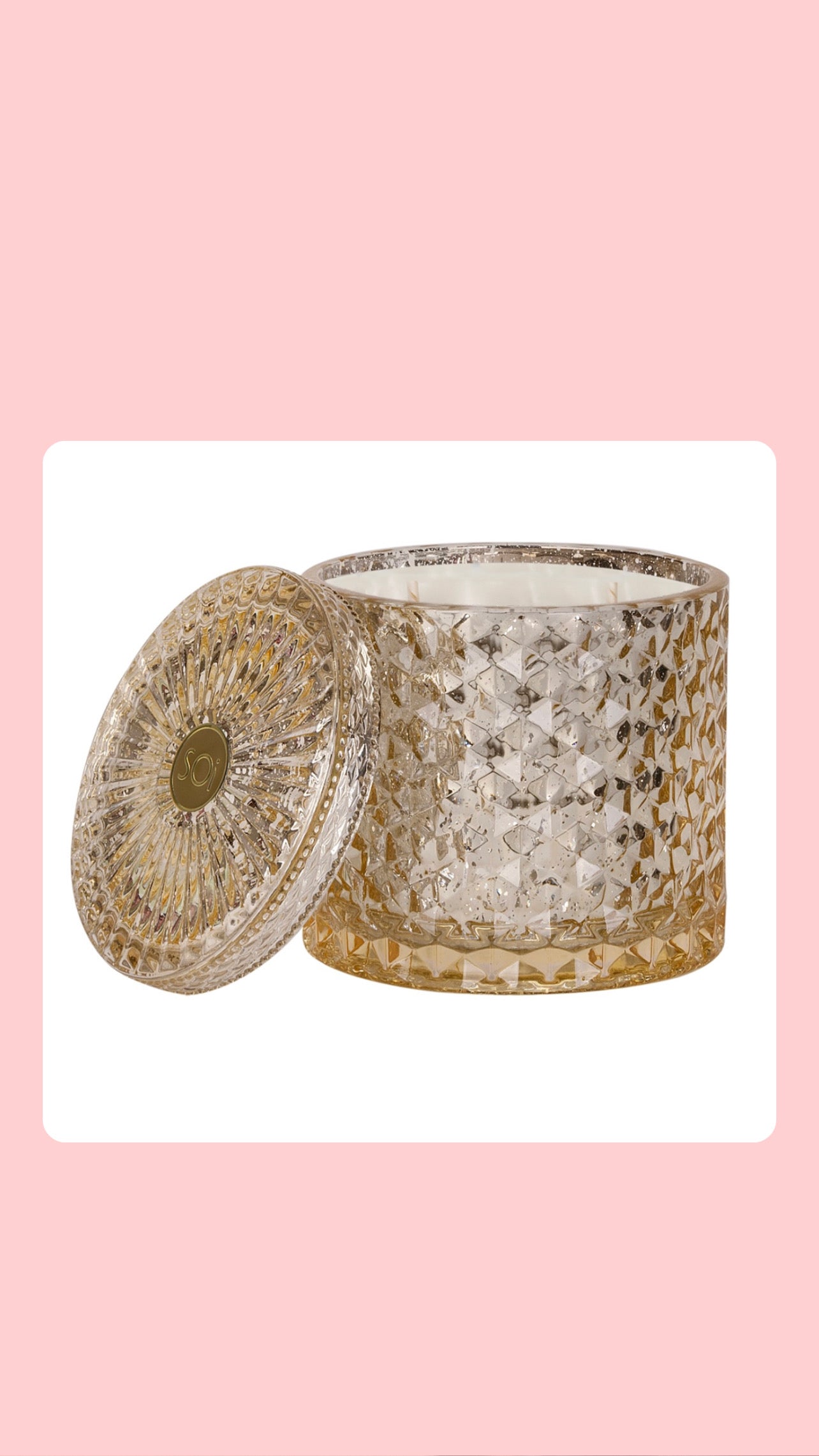 Pumpkin Chair 15oz shimmer candle