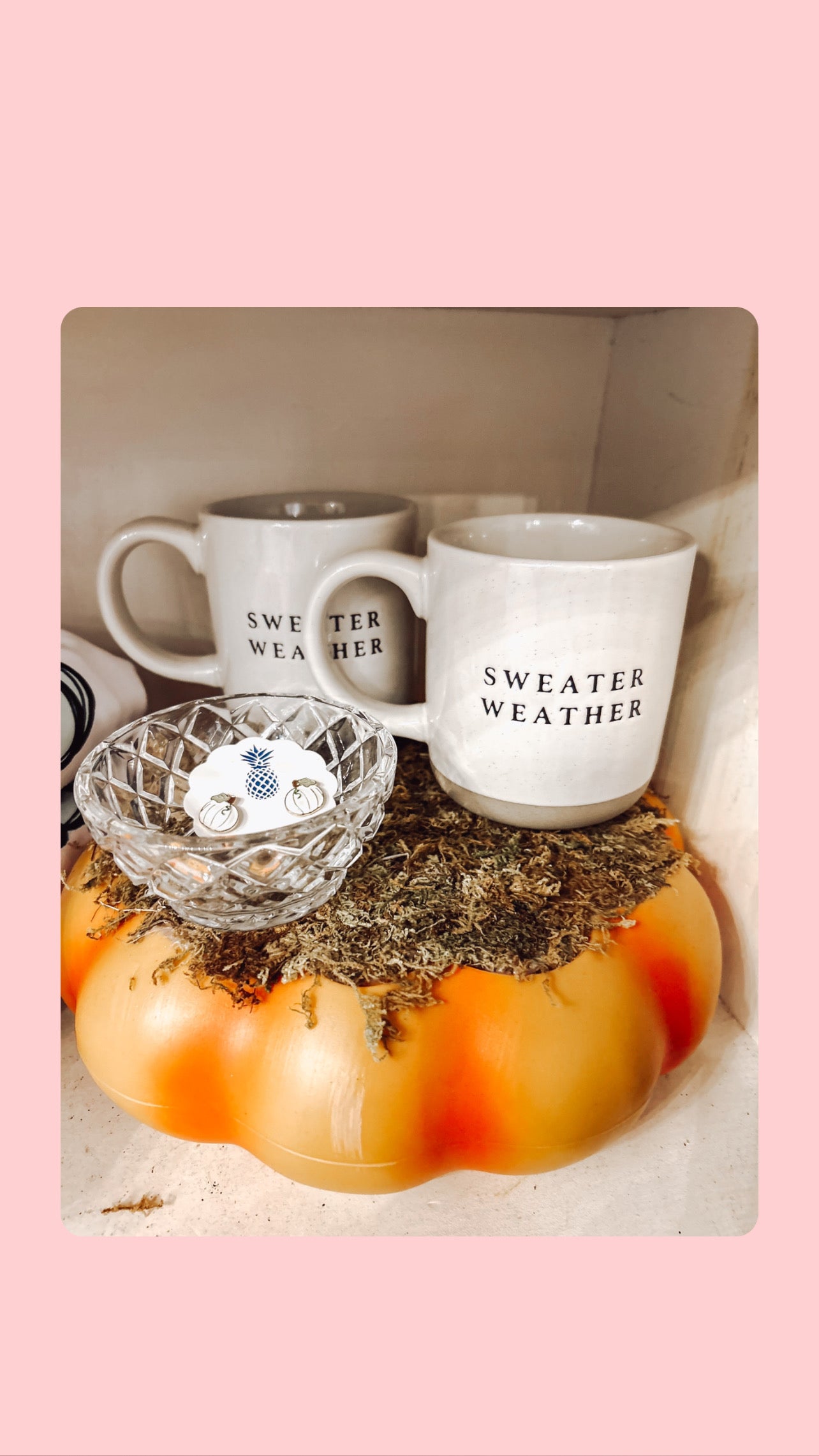 Sweater weather mug