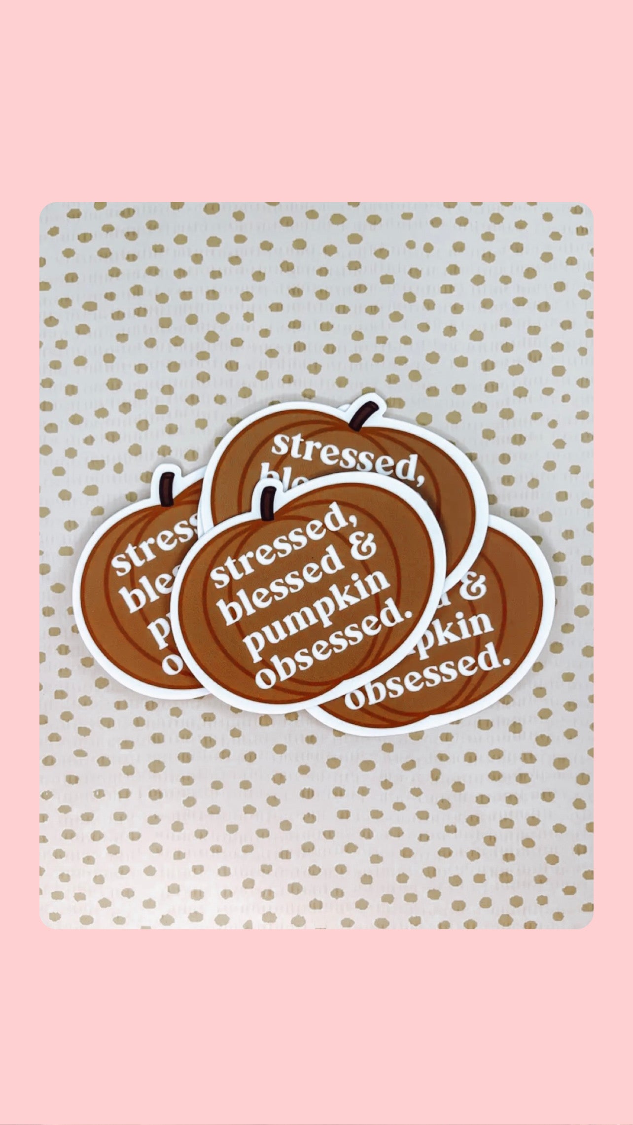 Pumpkin Lover sticker