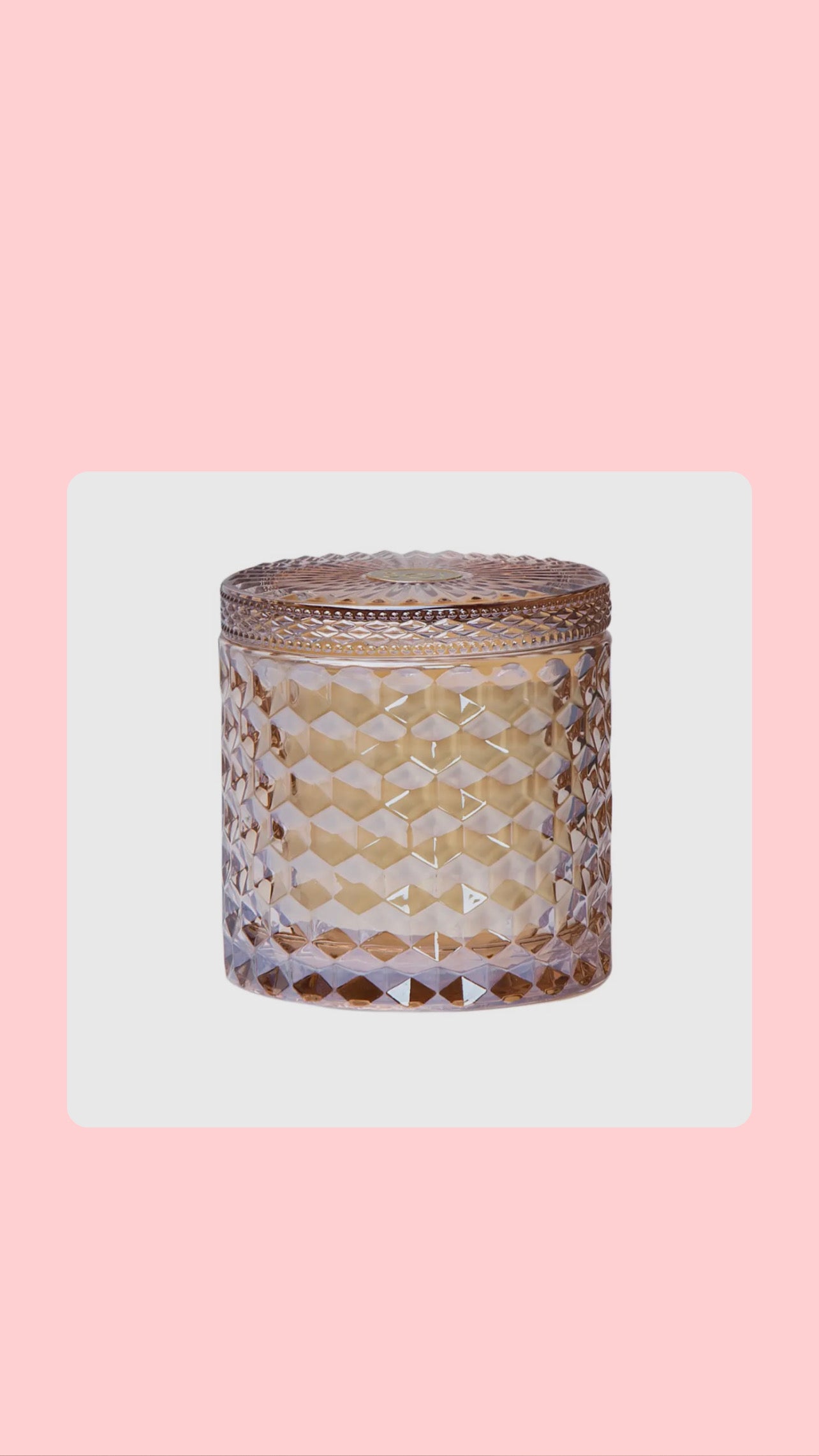 Alluring Amber Shimmer Candle 15oz