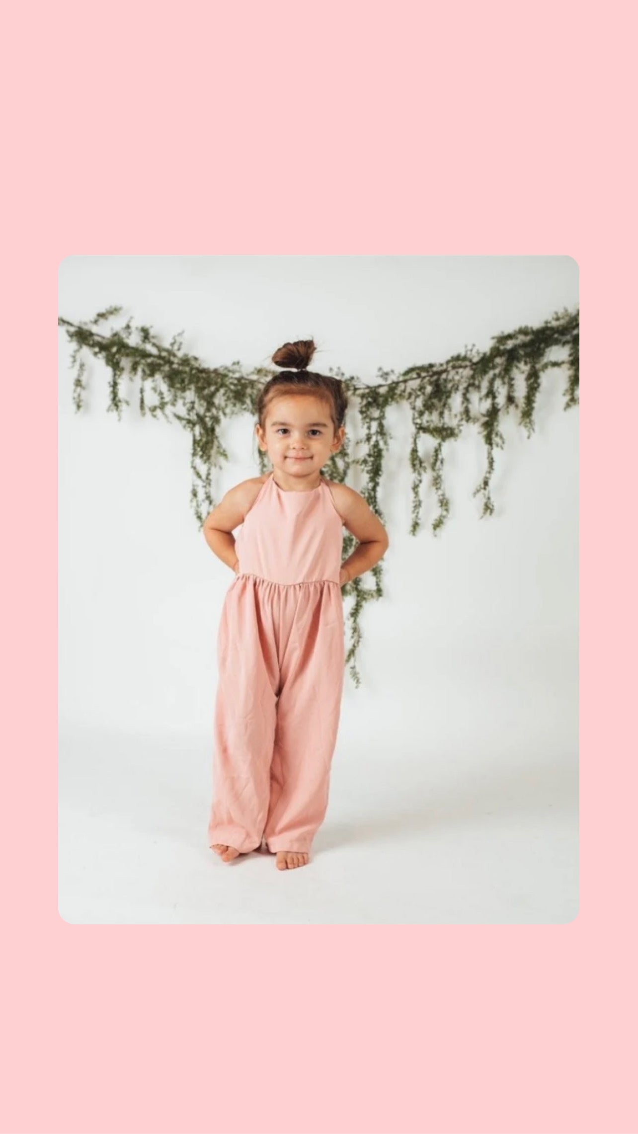 Harrah Halter Jumpsuit - Dusty Pink