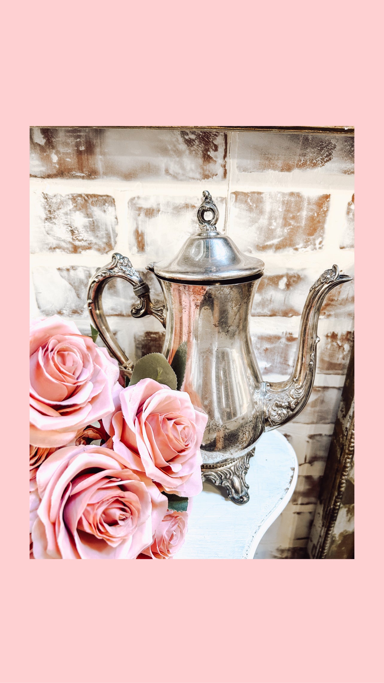 Vintage Silver plate Pitcher