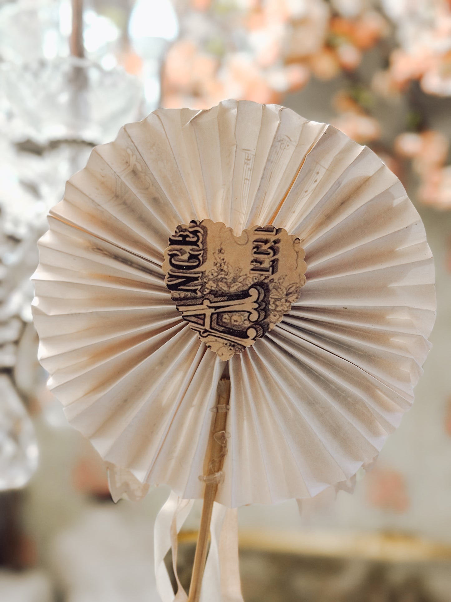 Handmade “Dream” Wand | Glitter Wings Music Note Decor Stick