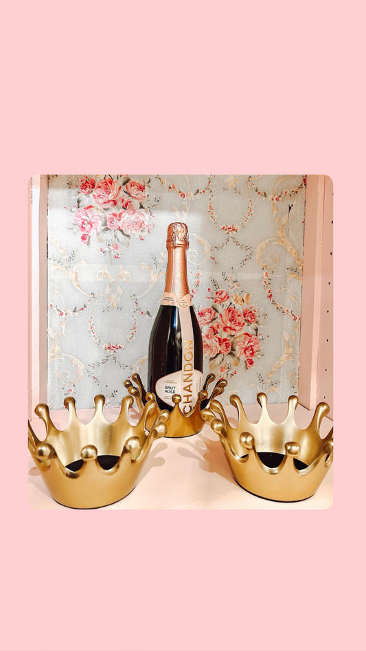 Gold Crown Bottle Holder