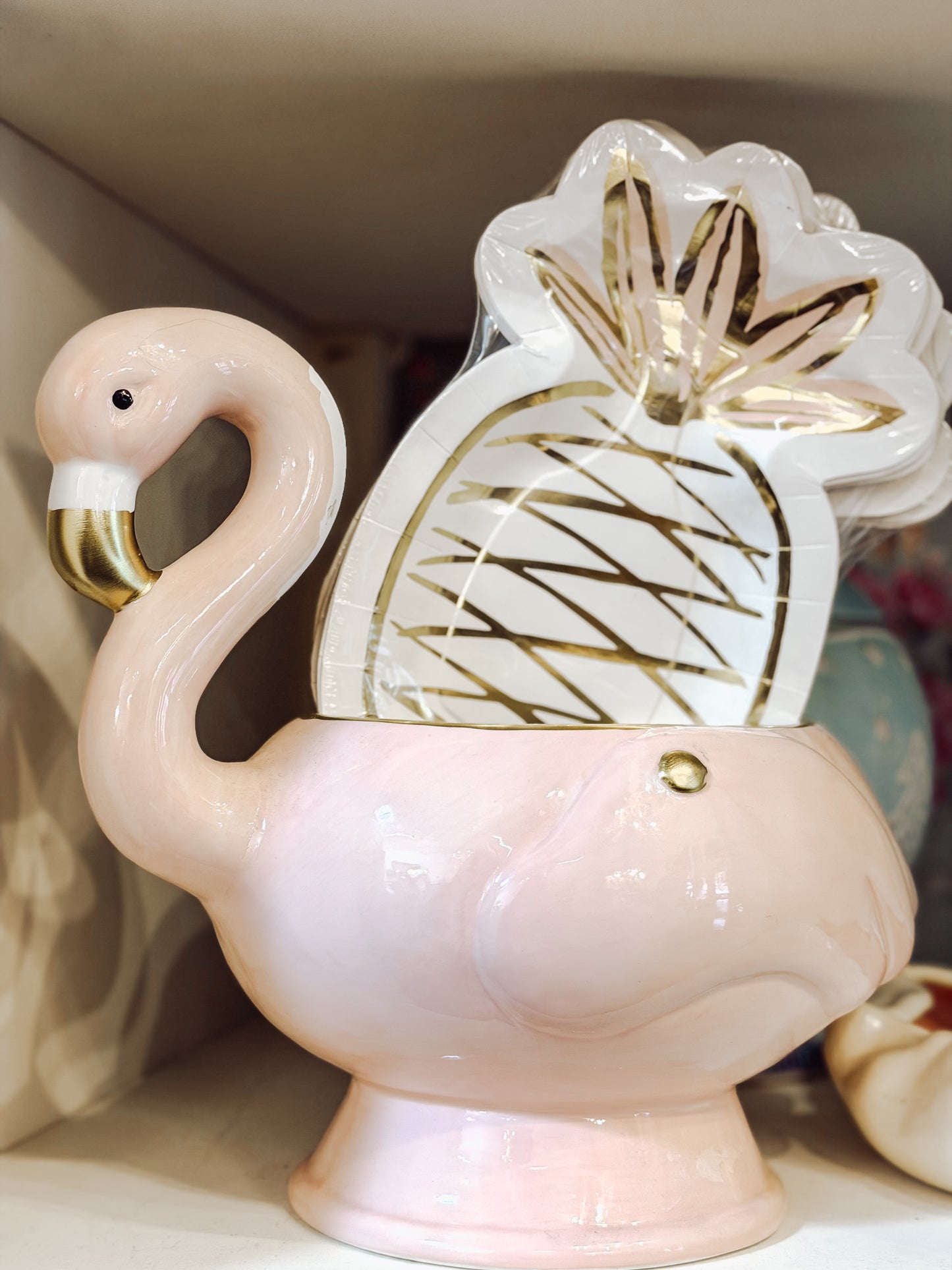 Tropical Pineapple Paper Plates – Set of 8 | Party & Summer Tableware