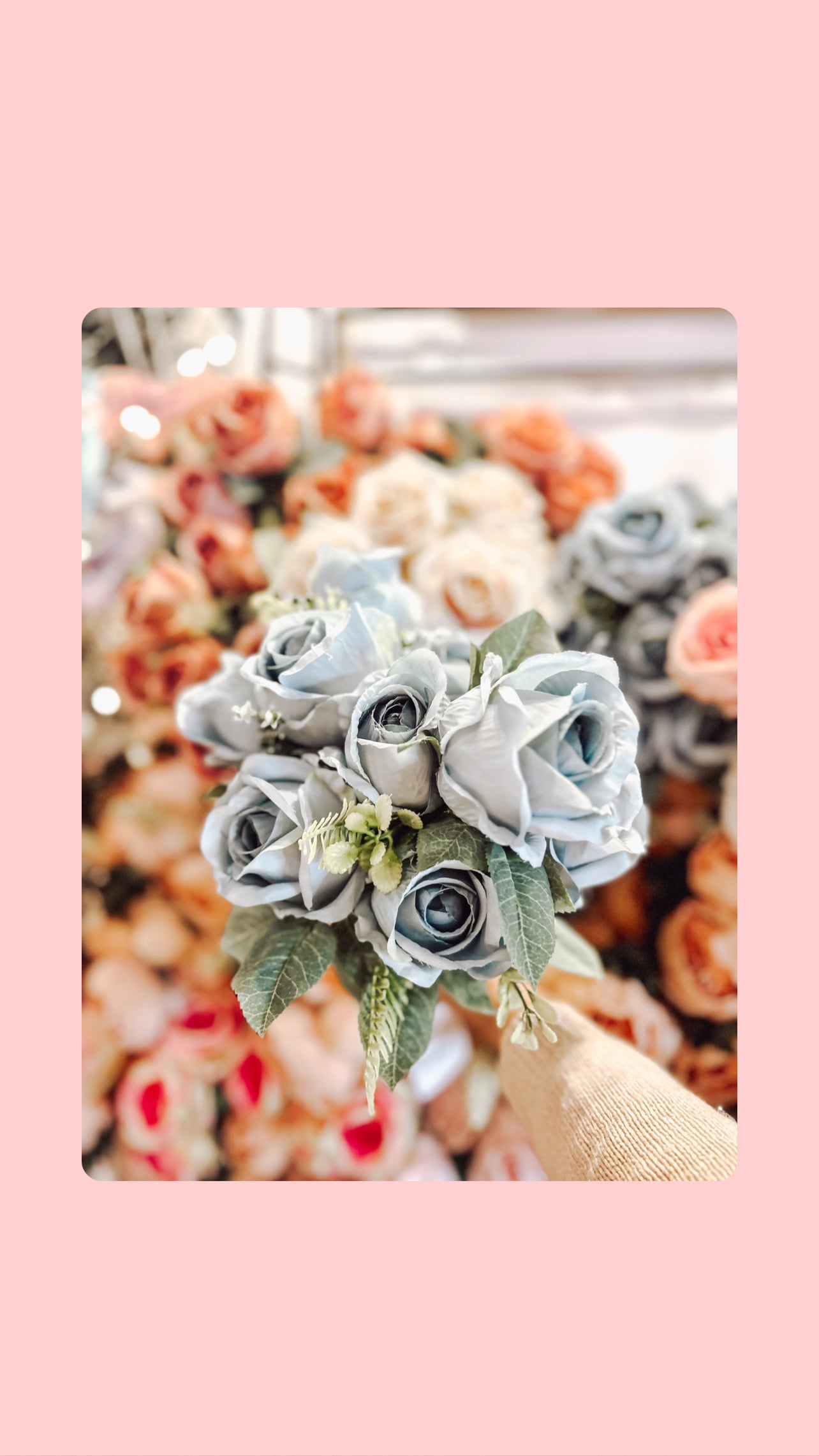 Artificial Rose Bundles