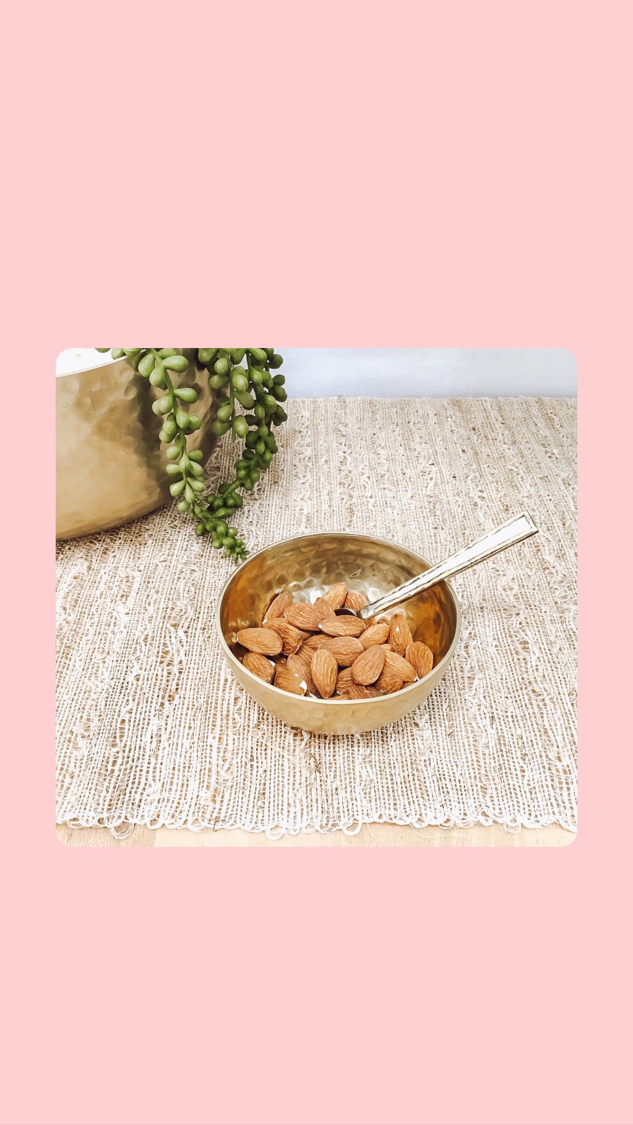 Gold Hammered Mini Bowl
