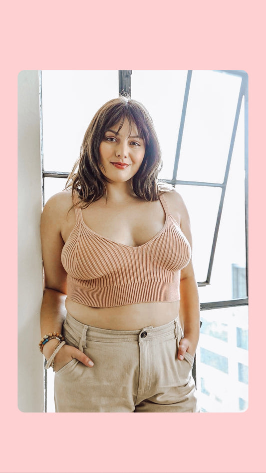 Rib Knit Lounge Top