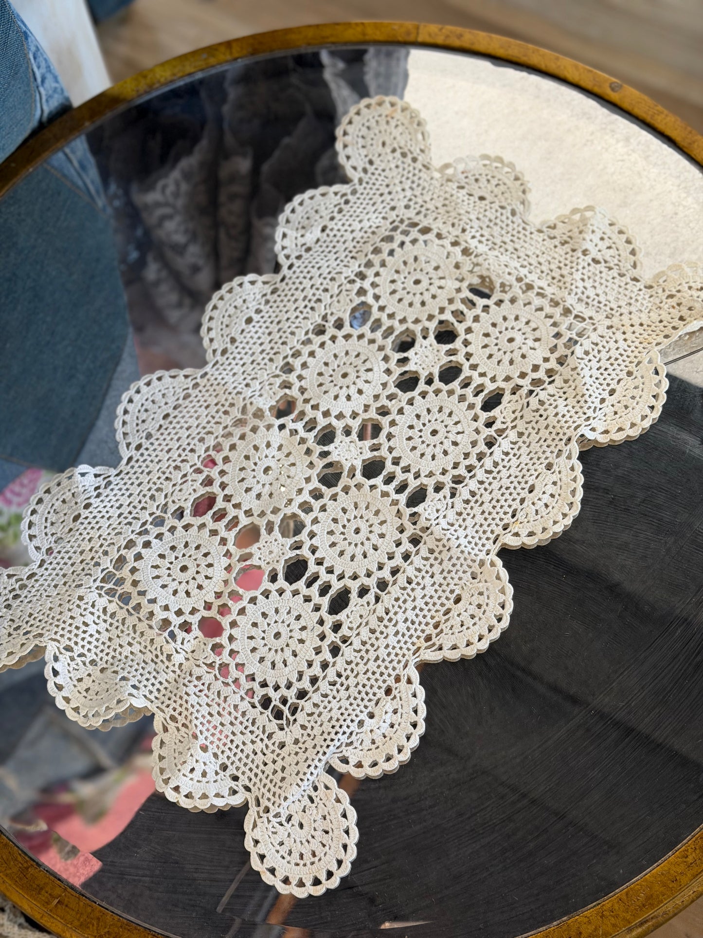 Vintage Lace Dolly