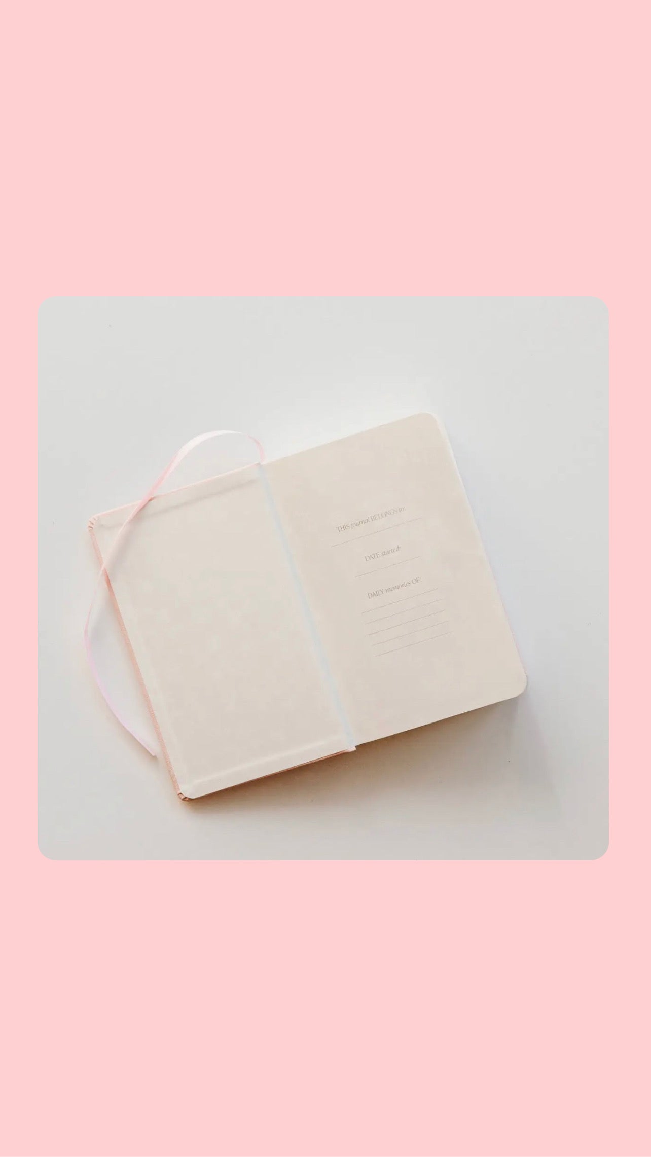 Mom's One Line A Day Leather Journal