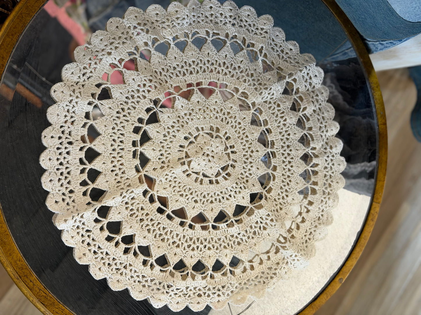 Vintage Lace Dolly