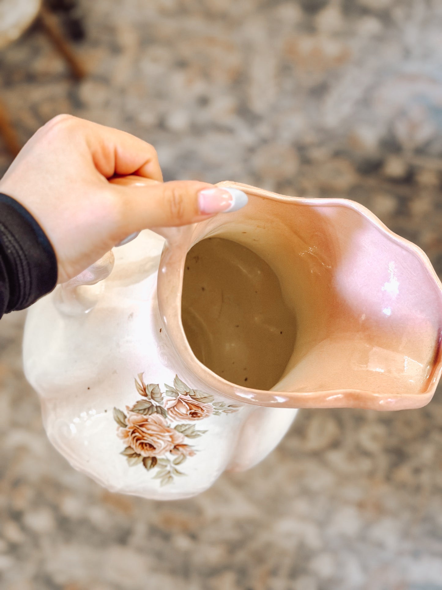 Floral Pitcher from England