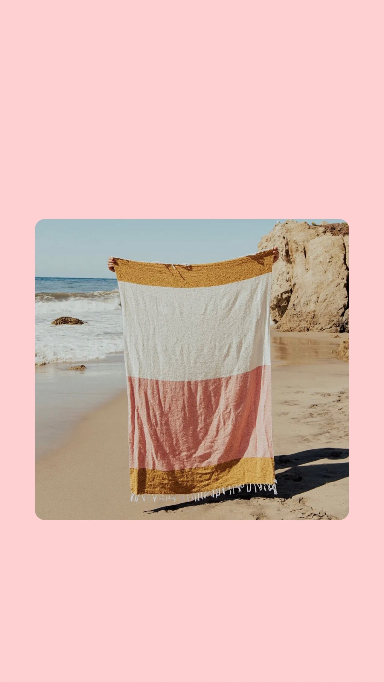 Sunrise - Sustainable Recycled Throw Blanket