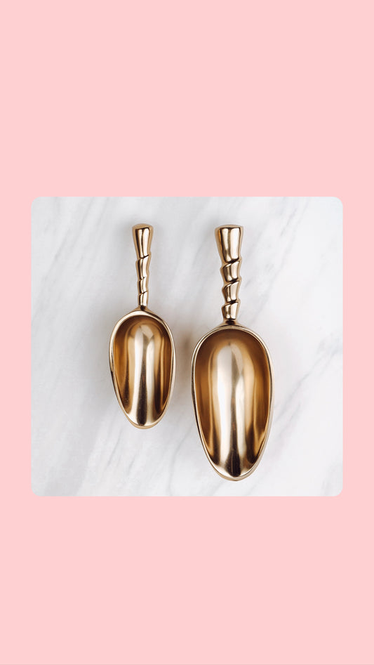 Gilded Small Ice Scoop