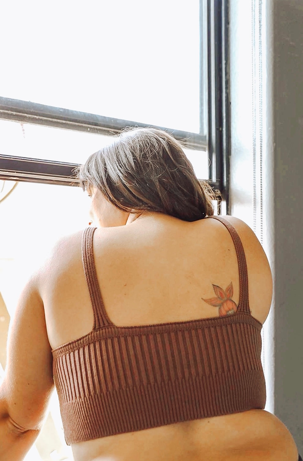Rib Knit Lounge Top