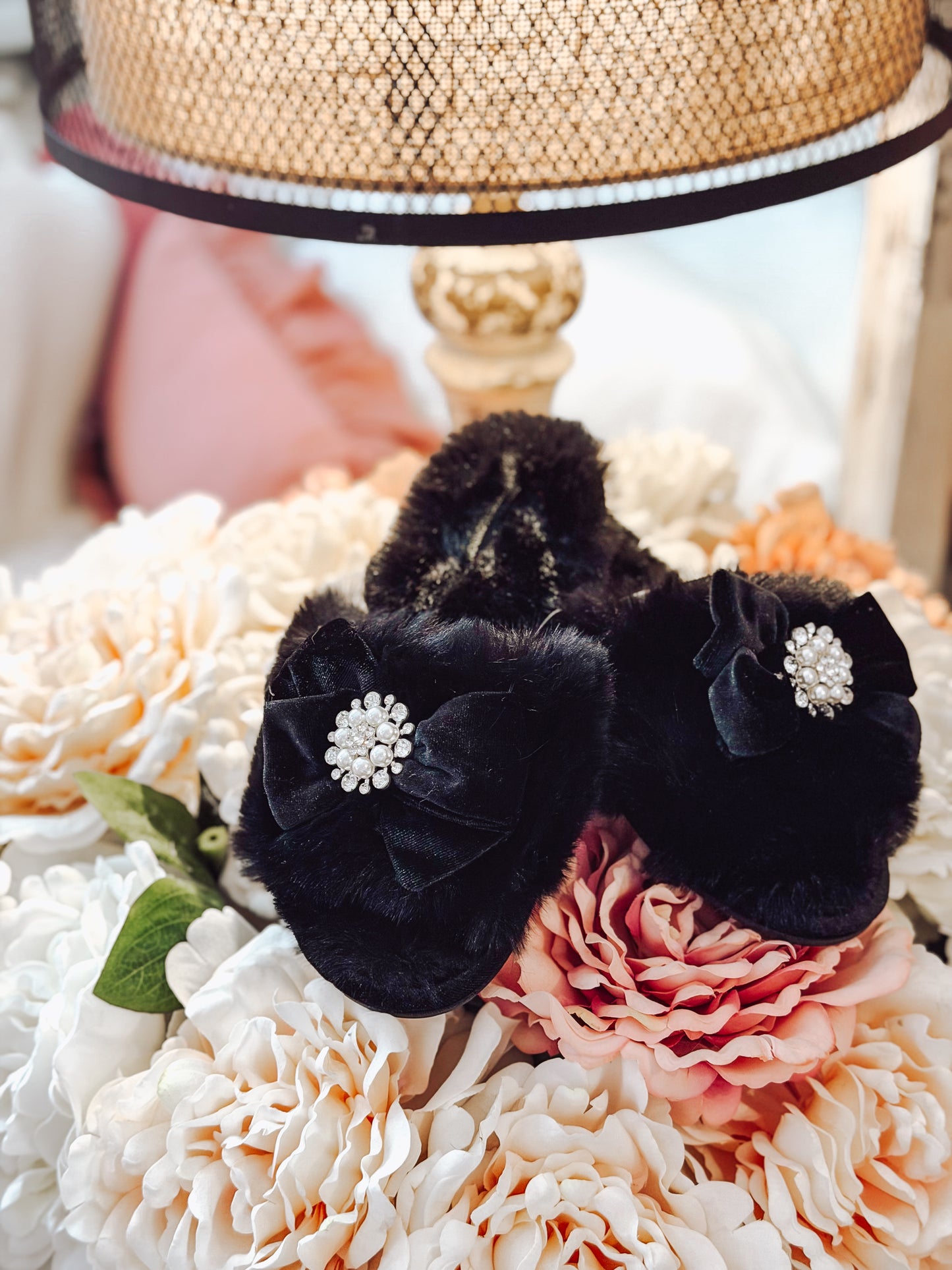 Chic Faux Fur Slippers