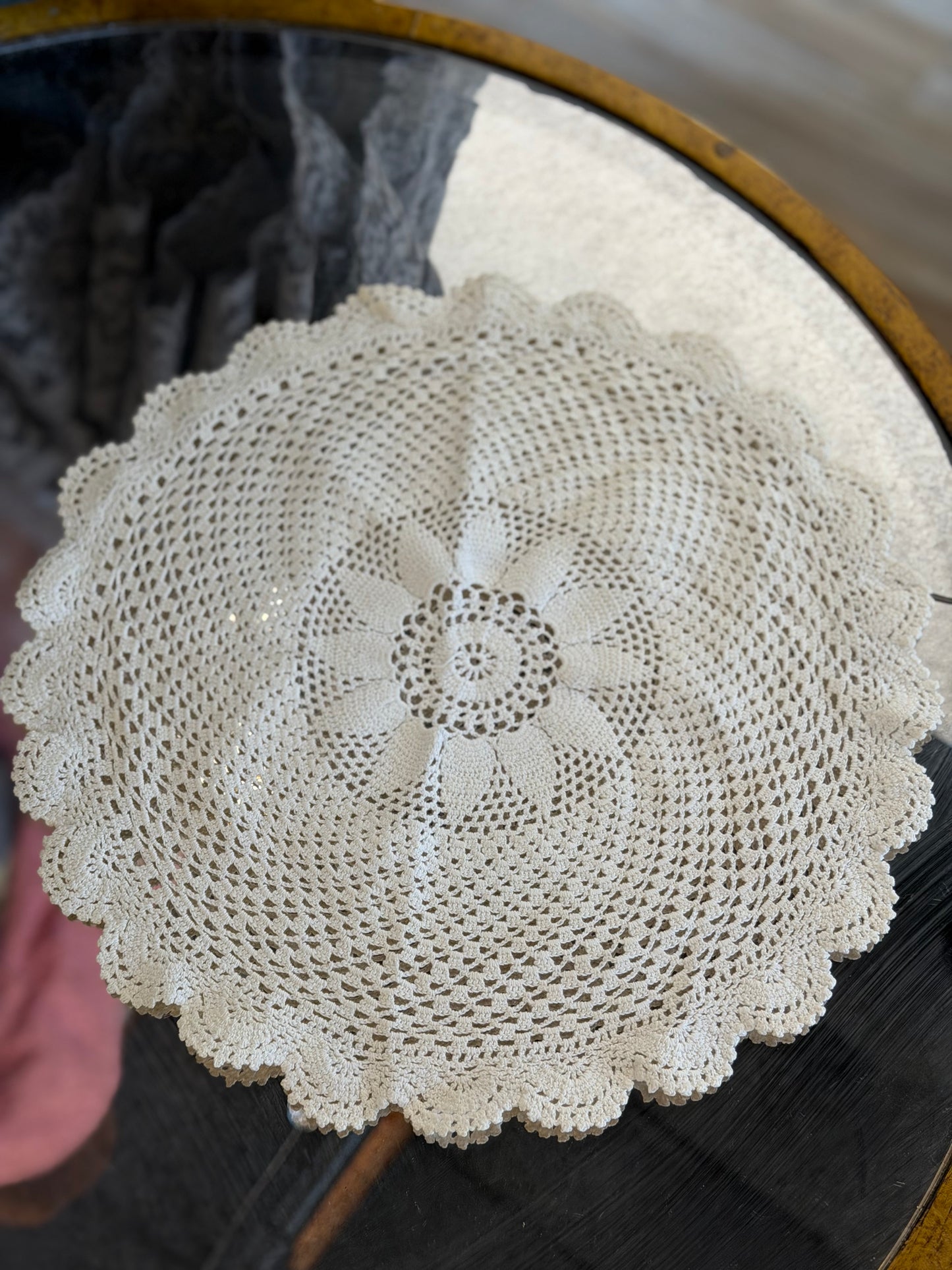 Vintage Lace Dolly