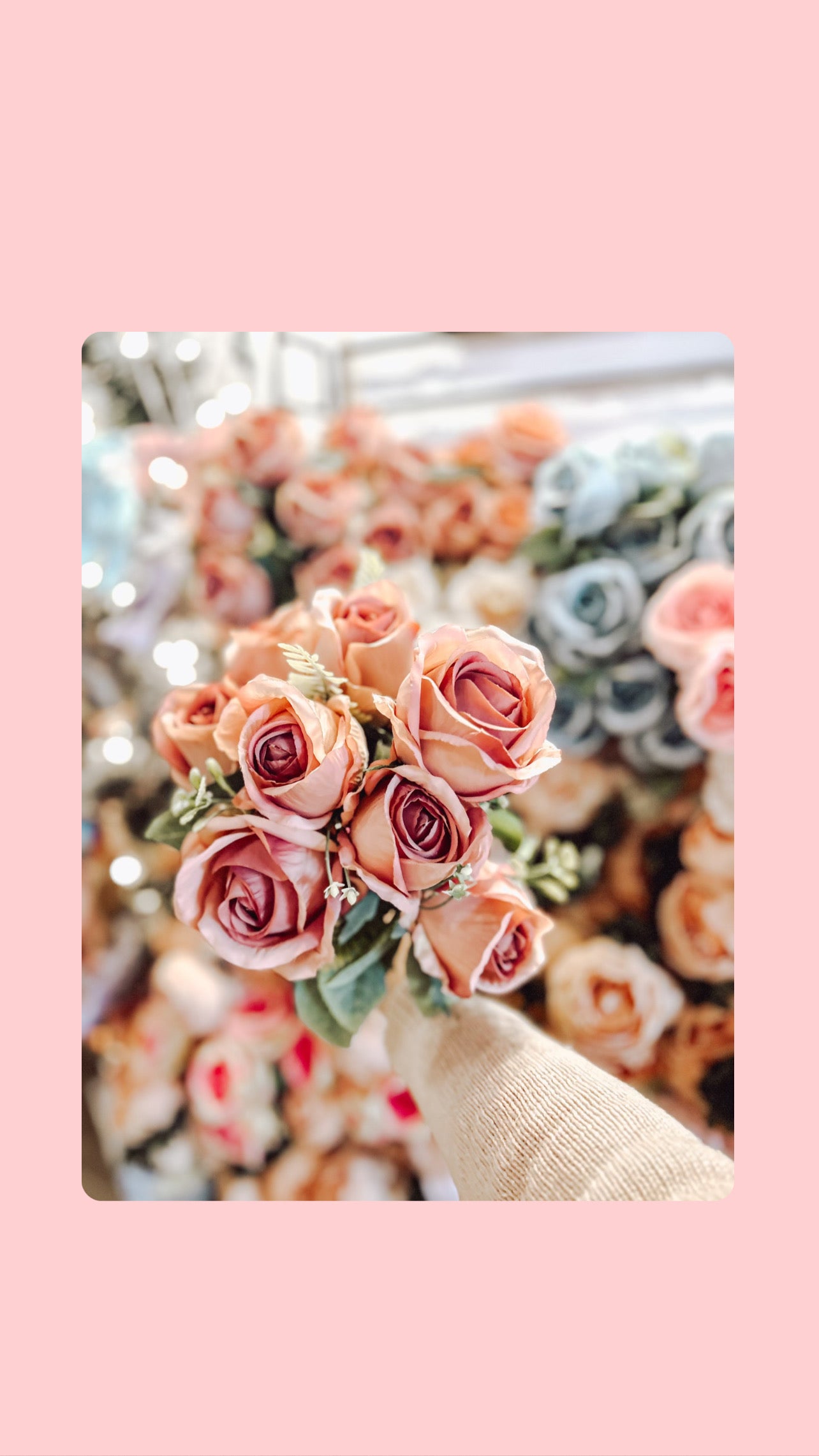 Artificial Rose Bundles