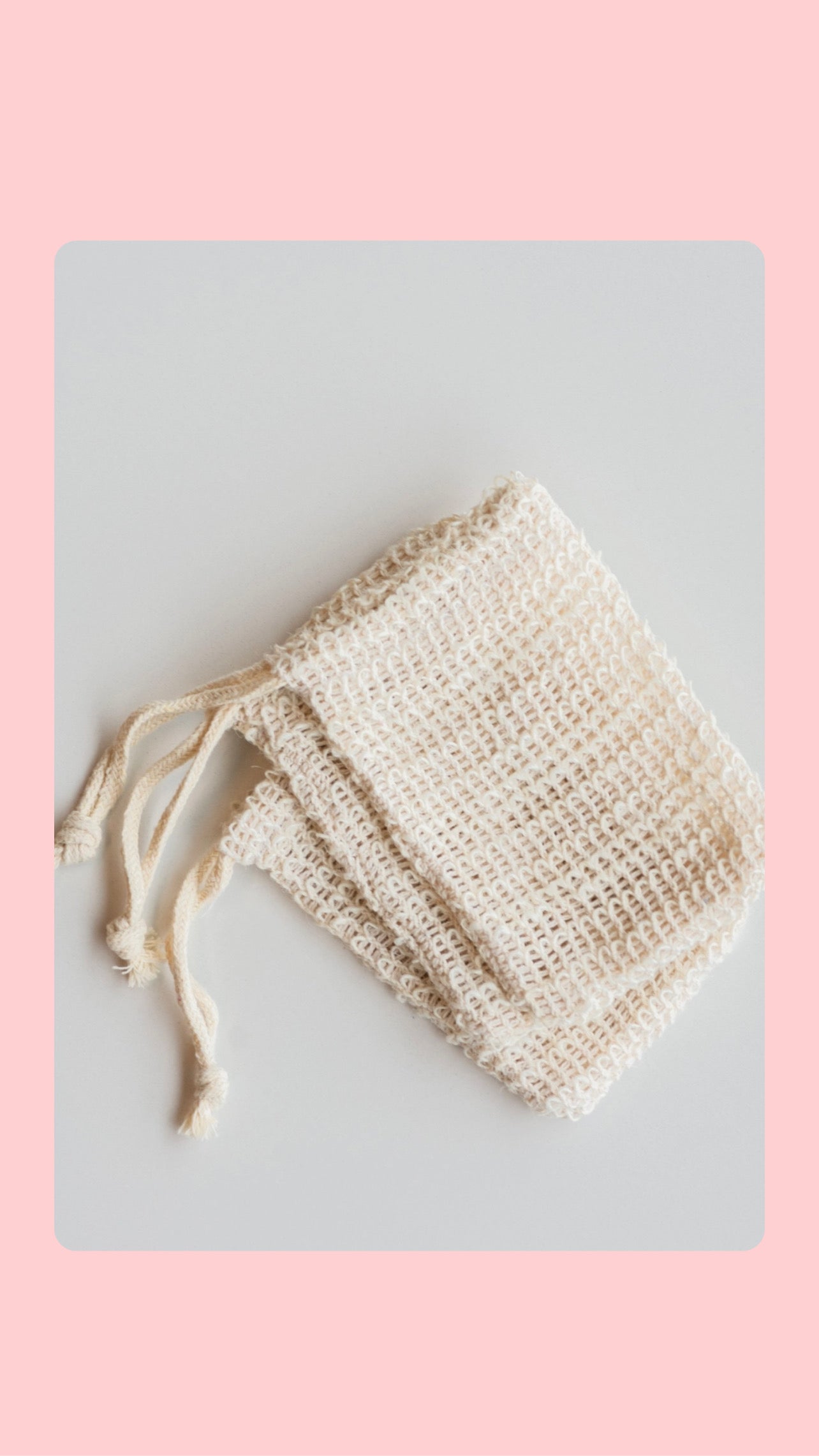 Woven Soap Bag - Exfoliating Scrubber