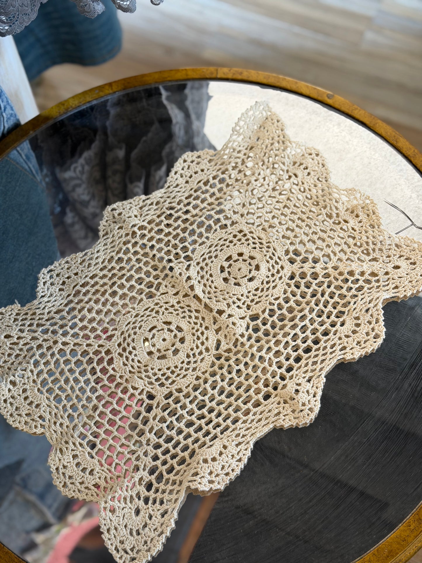 Vintage Lace Dolly