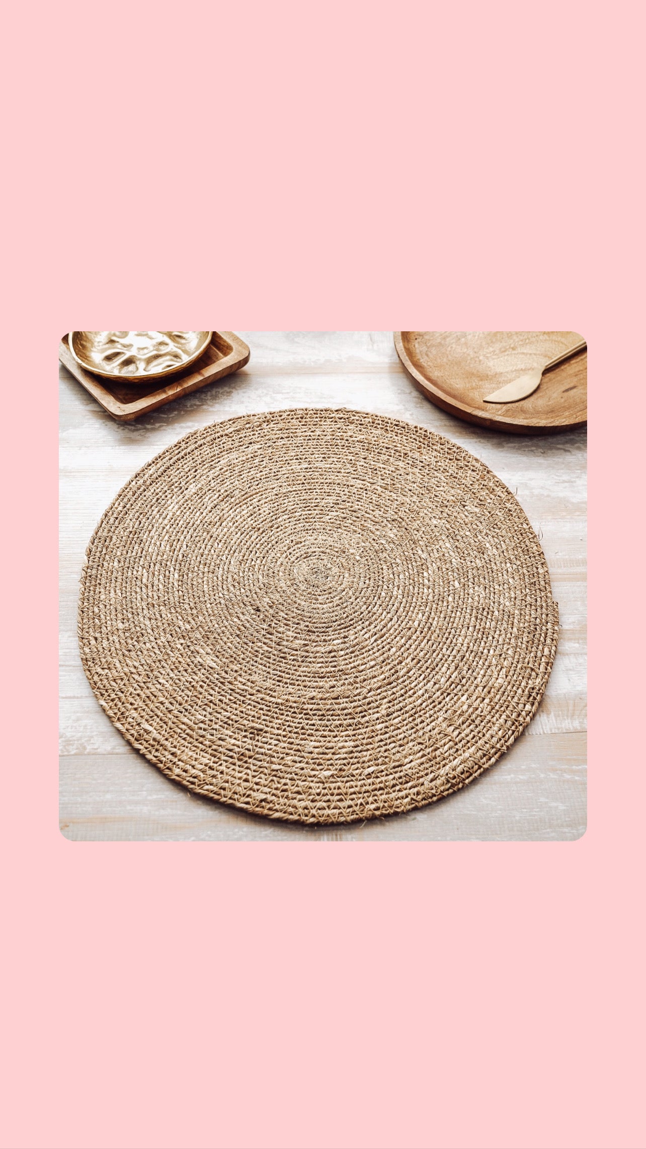 Jute Cord Placemat
