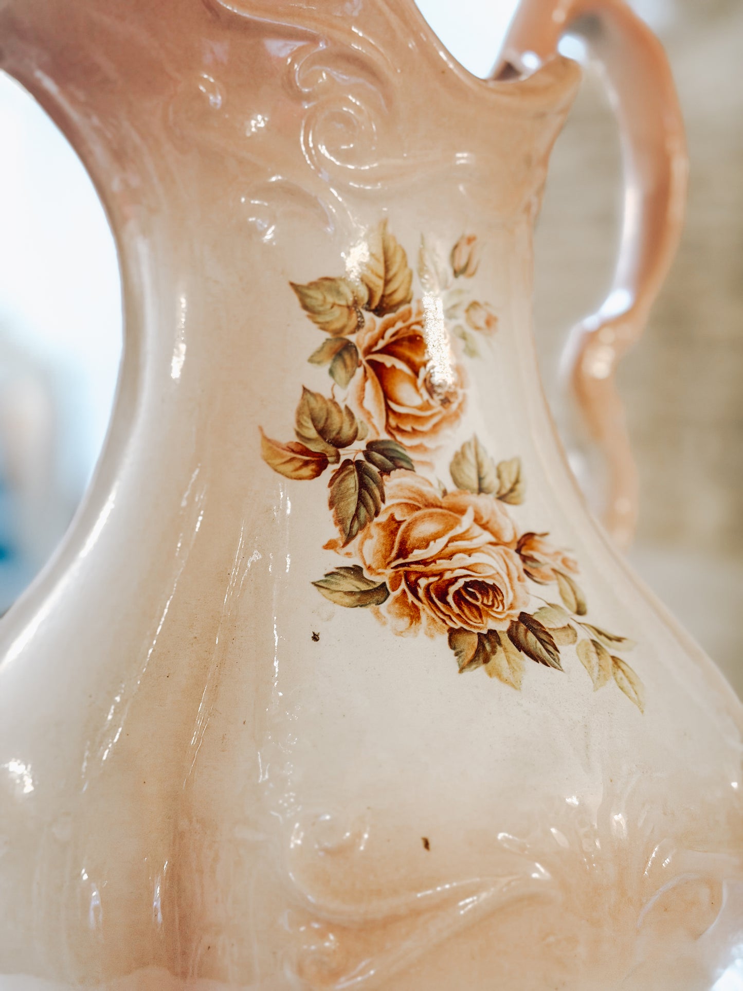 Floral Pitcher from England