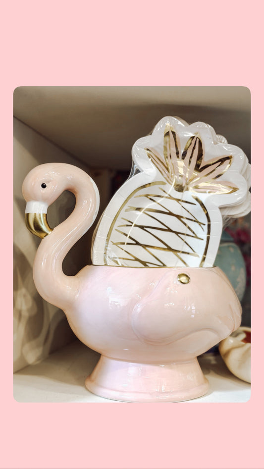 Tropical Pineapple Paper Plates – Set of 8 | Party & Summer Tableware