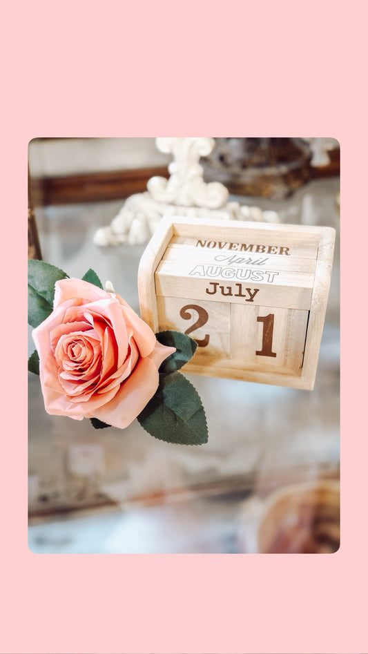 Wooden Calendar