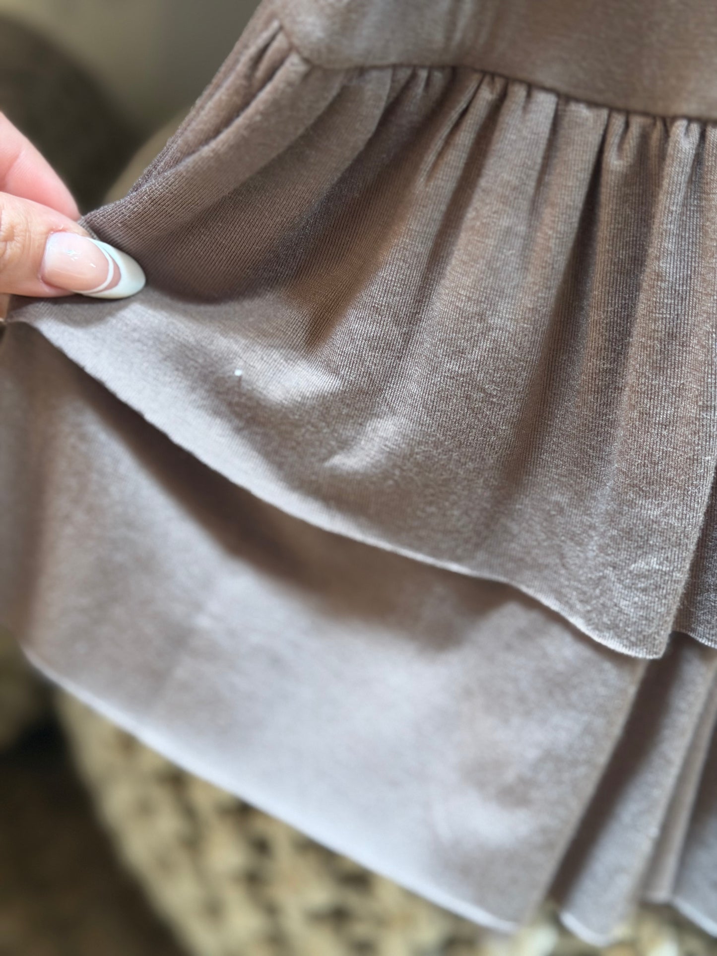 Plus size Ruffled Pants