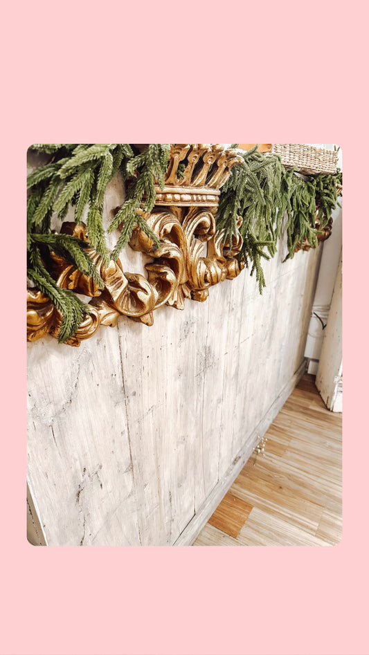 Norfolk Pine Garland Real Touch - 6ft