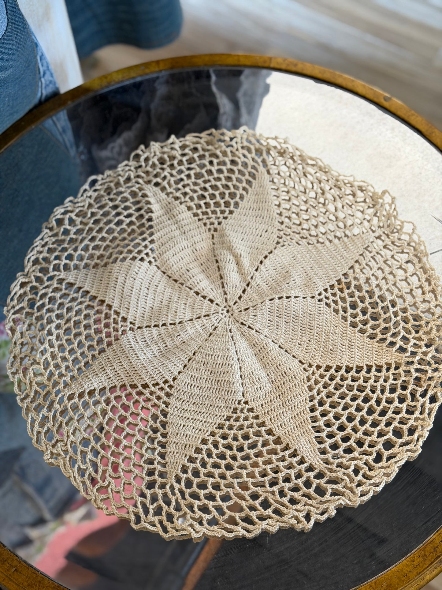 Vintage Lace Dolly