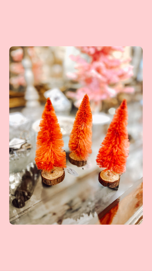 Mini pink trees