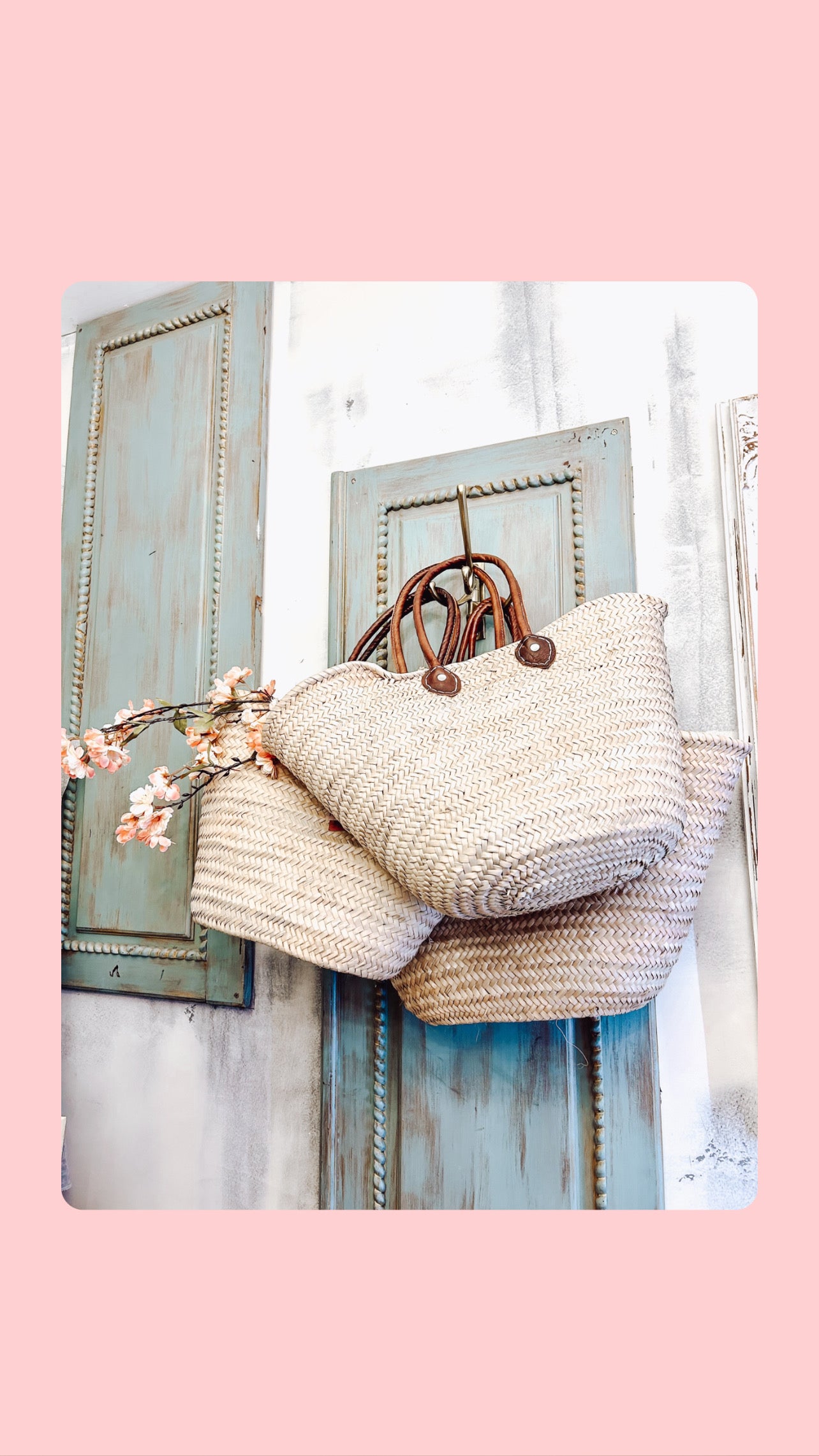 Moroccan Shopping Basket