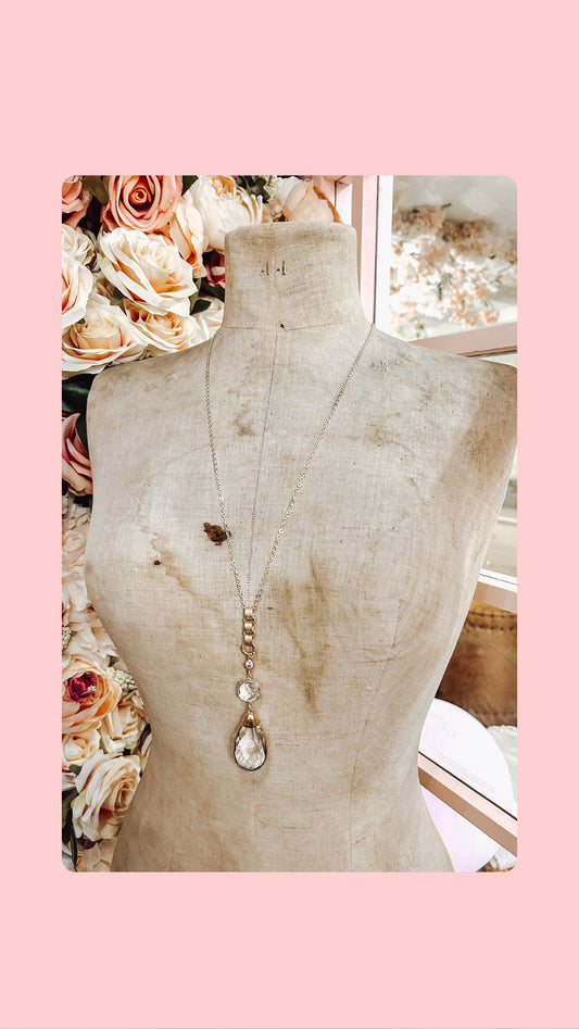 Chandelier Necklace Vintage Boutique Salon Jewelry Artisan