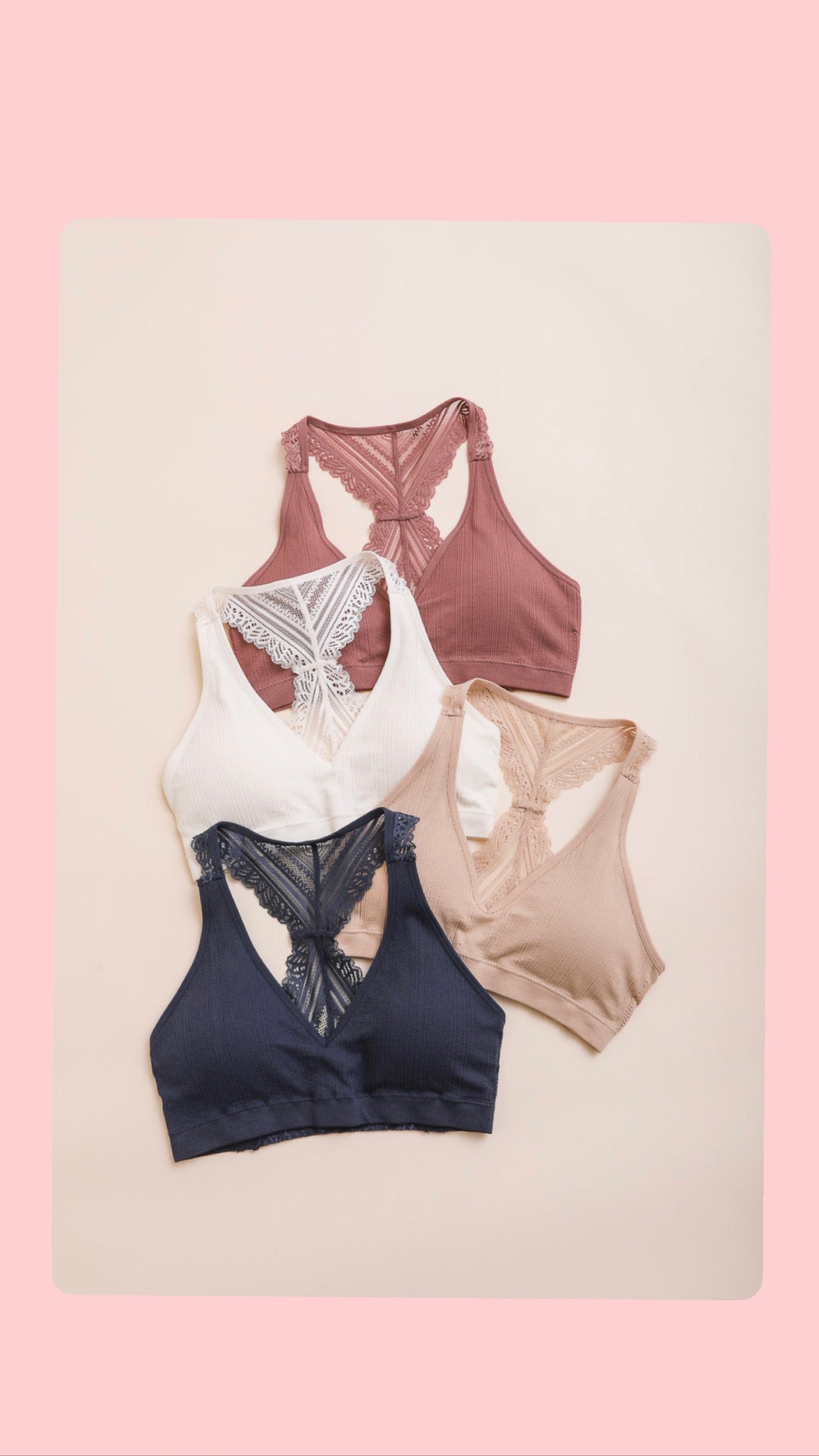 Lace Racerback Bralette