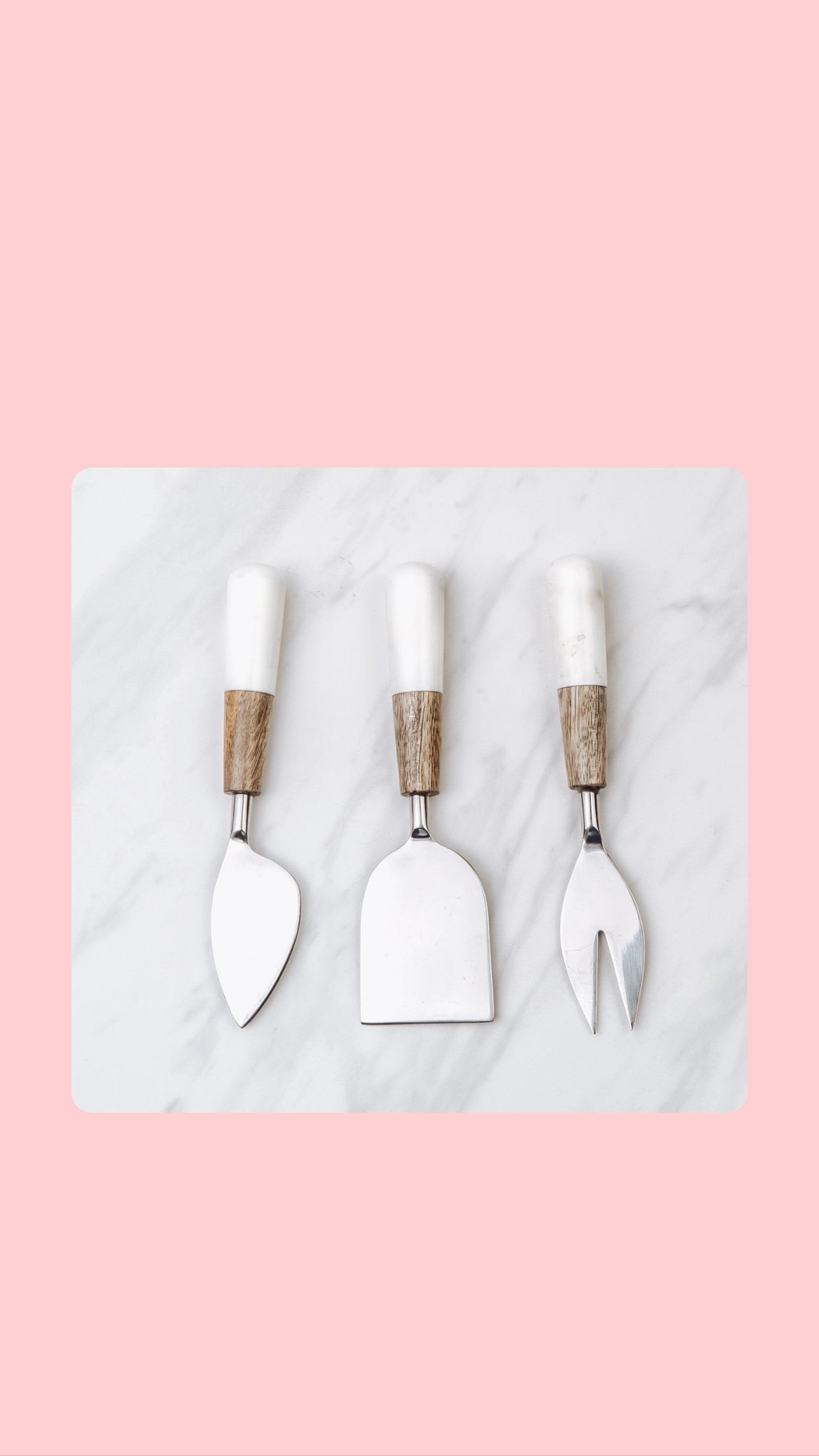 Marble Cheese Tools, S/3, 3
