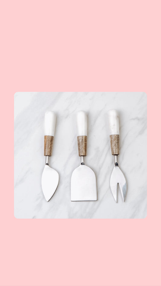 Marble Cheese Tools, S/3, 3