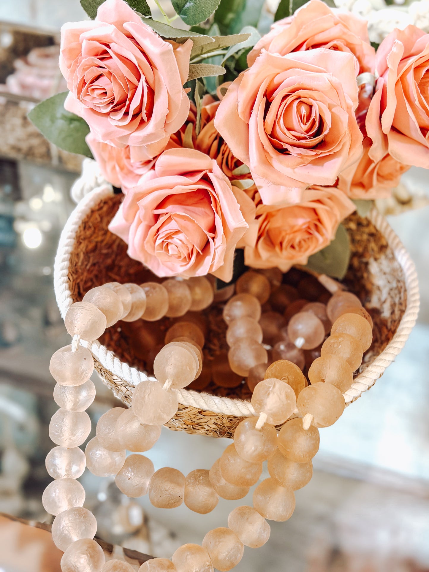 African Stone-Style Beads