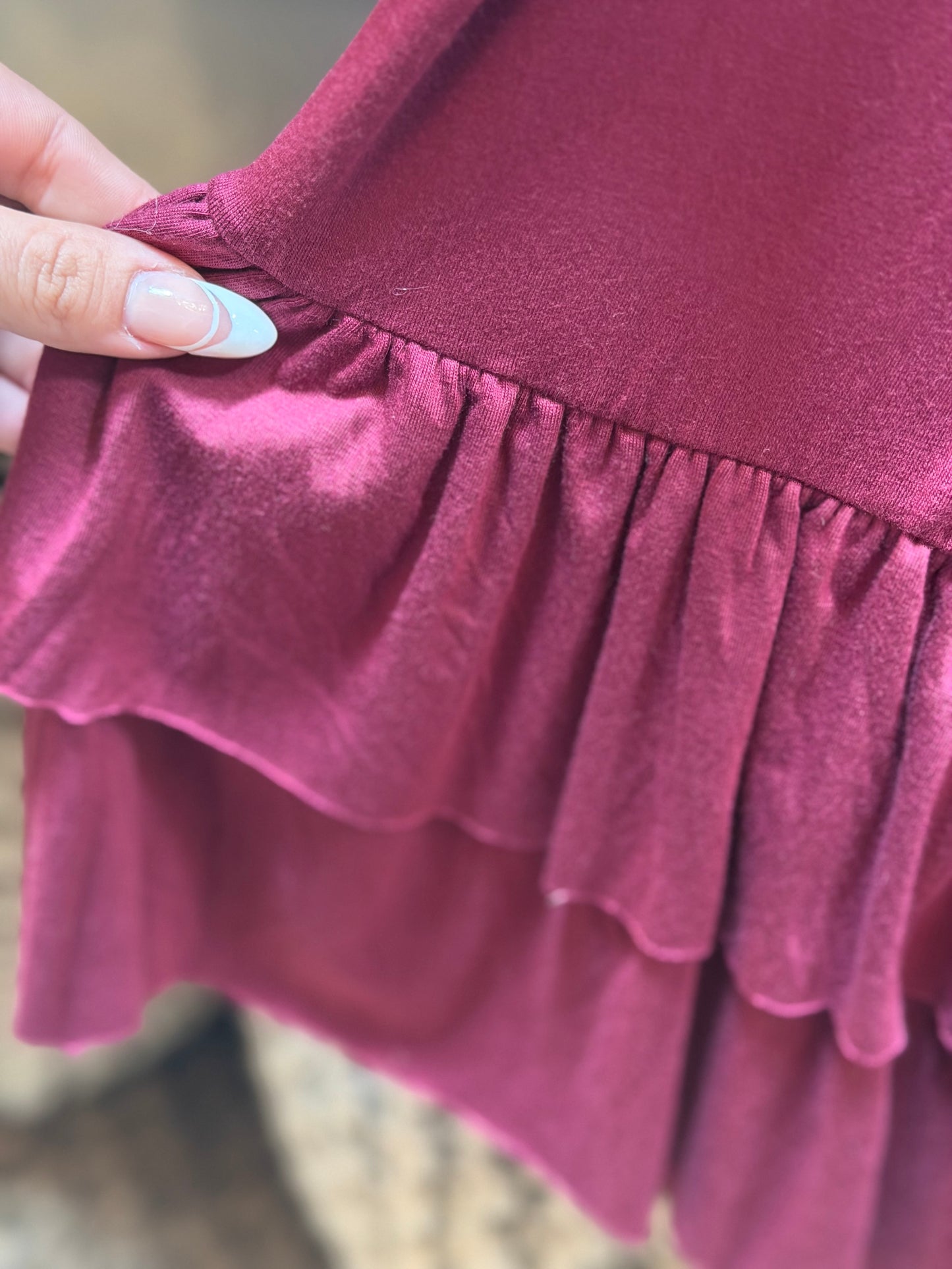 Plus size Ruffled Pants