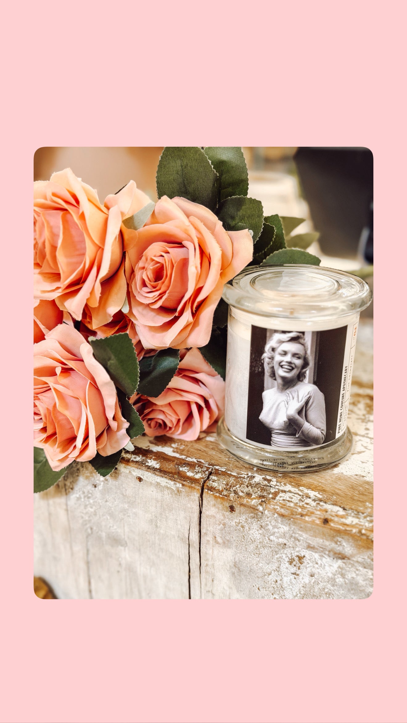 Marilyn white-Pink Champagne