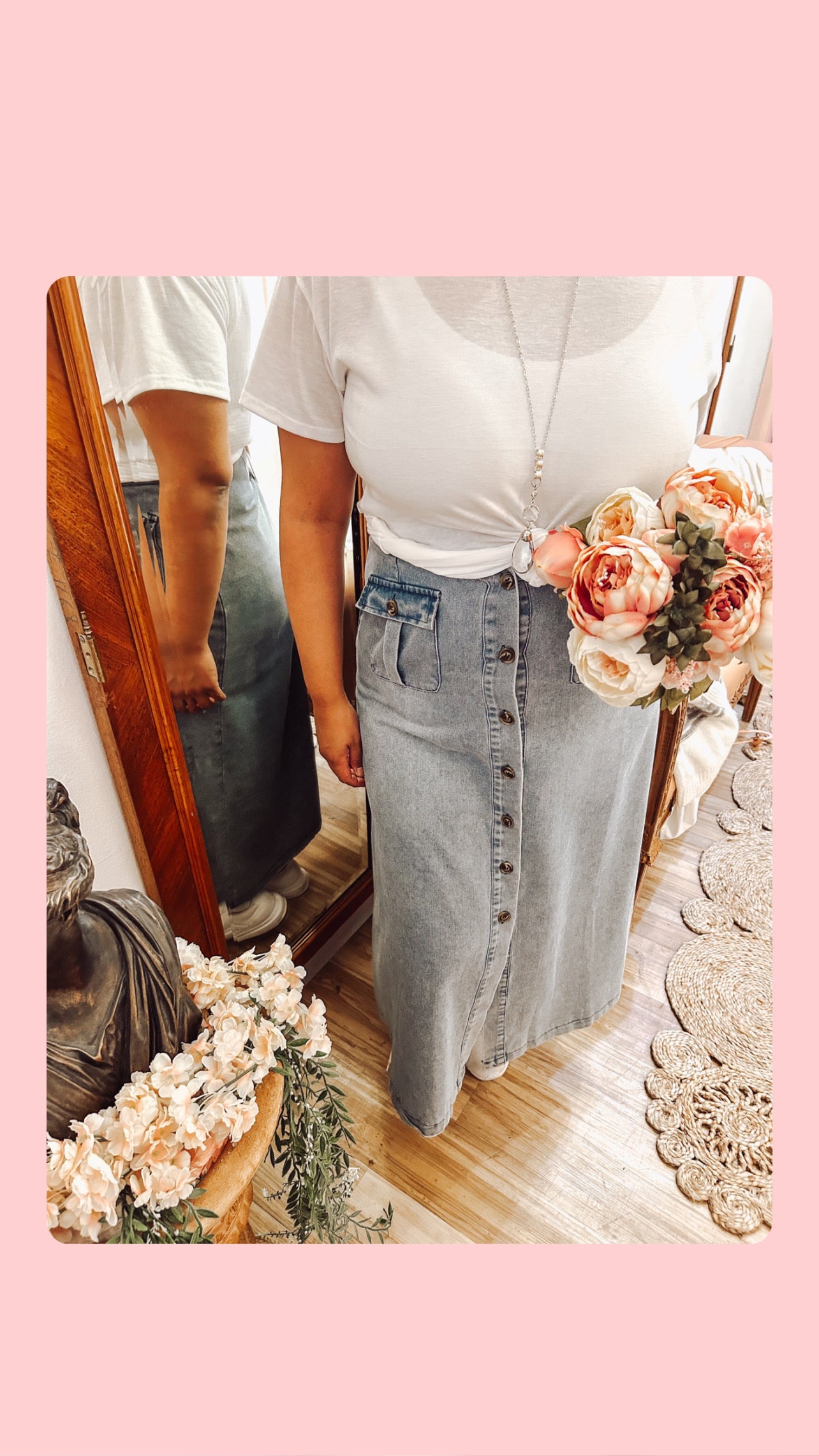 Jean Skirt