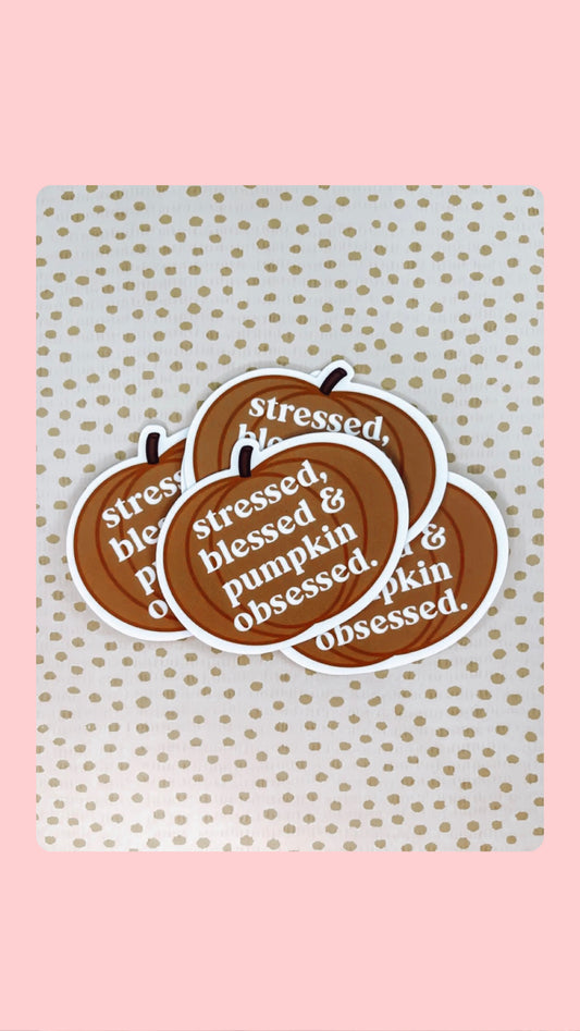 Pumpkin Lover sticker