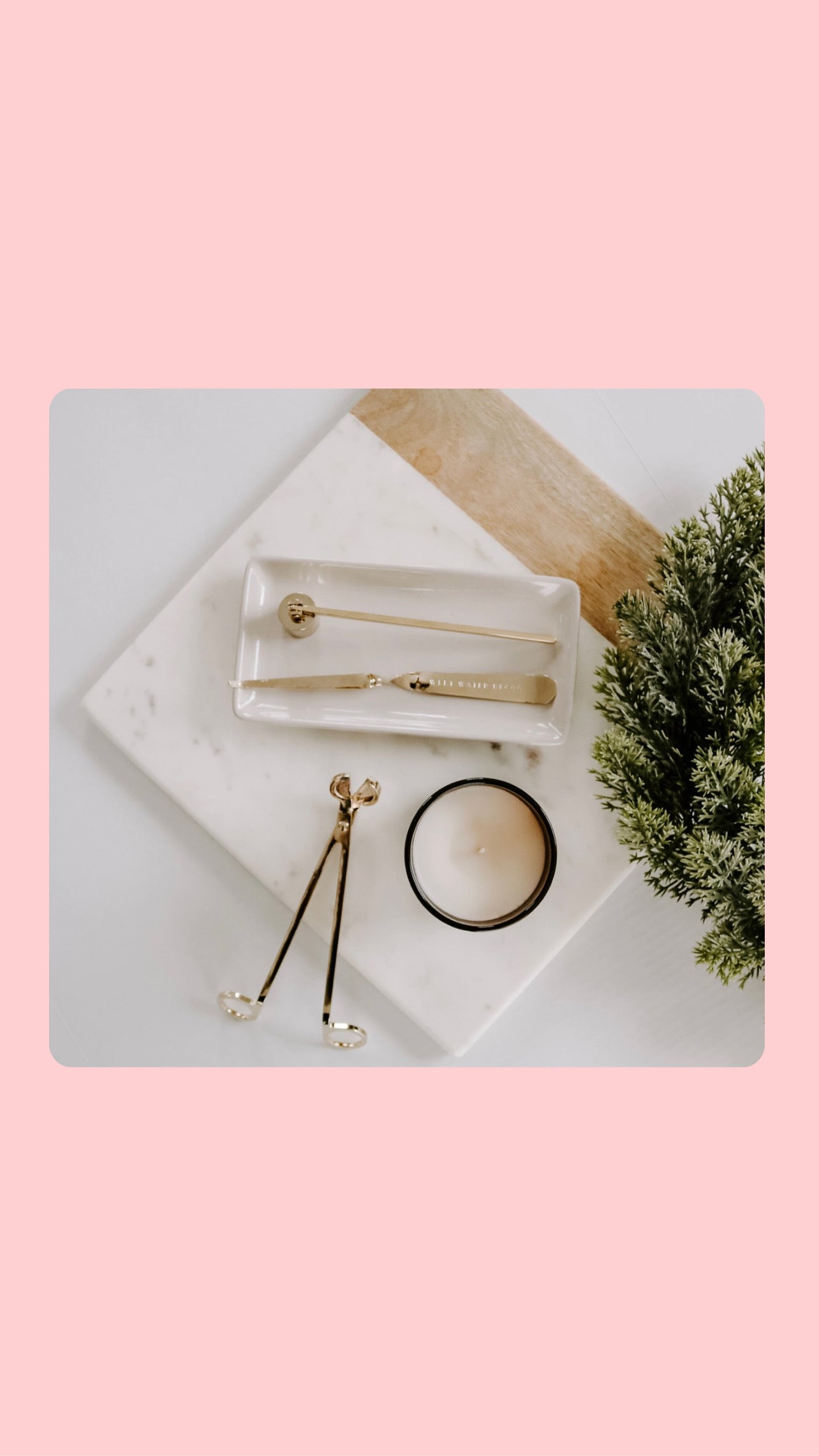 Gold Candle Care Kit