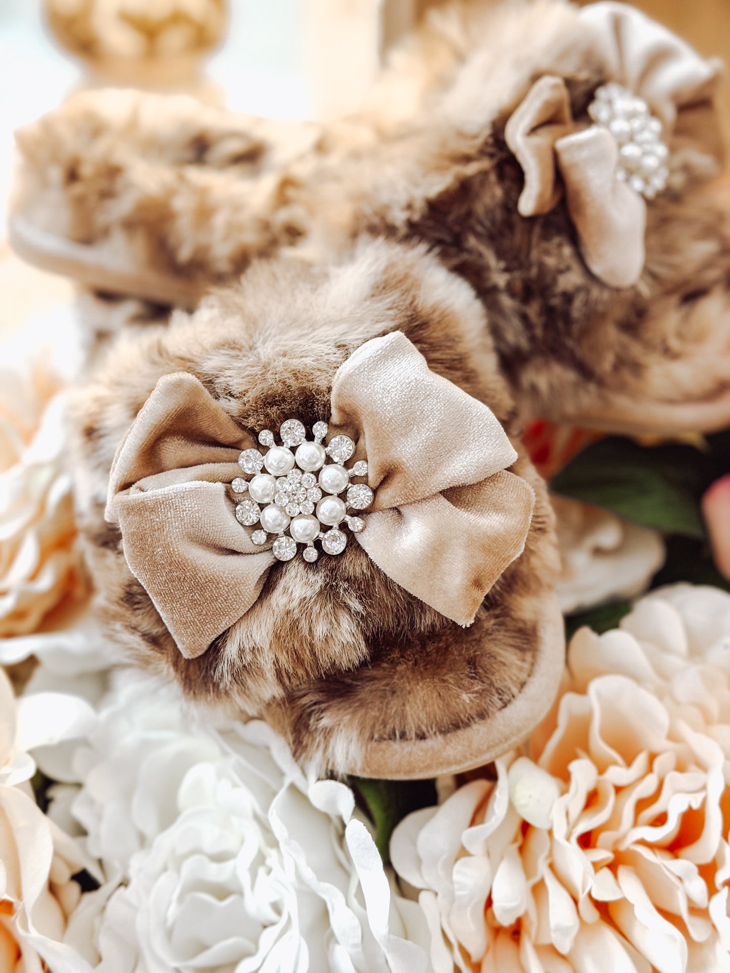 Chic Faux Fur Slippers