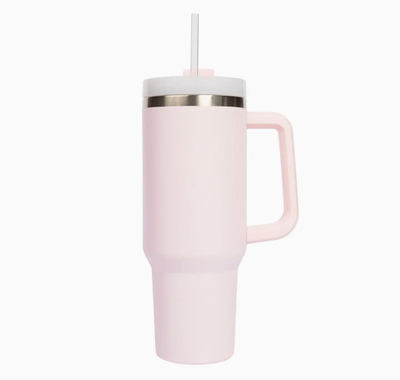 Blush Pink 40 oz Travel Tumbler